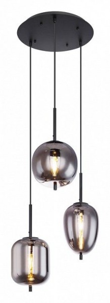 Подвесной светильник Globo Blacky 15345-3 в Режи - rezh.mebel24.online | фото