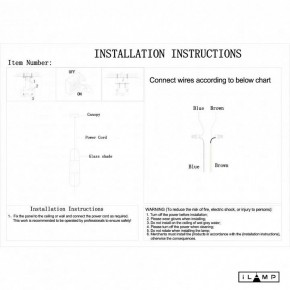 Подвесной светильник iLamp Drop 8121P SM в Режи - rezh.mebel24.online | фото 3