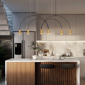 Подвесной светильник Imperiumloft Arc Gold ARC01 в Режи - rezh.mebel24.online | фото 4