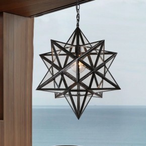 Подвесной светильник Imperiumloft Black Star Clear Glass 101314-26 в Режи - rezh.mebel24.online | фото