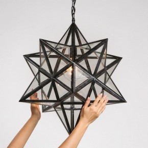 Подвесной светильник Imperiumloft Black Star Clear Glass 101314-26 в Режи - rezh.mebel24.online | фото 2