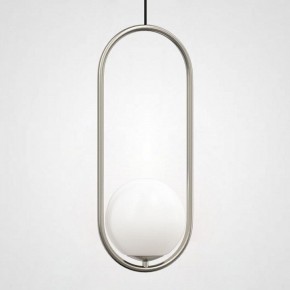 Подвесной светильник Imperiumloft Matthew Mccormick Hoop Silver Mila Pendant HOOP-B01 в Режи - rezh.mebel24.online | фото