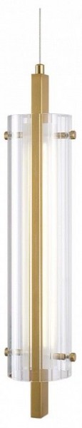 Подвесной светильник Indigo Vitreo 11067/A/1P Brass в Режи - rezh.mebel24.online | фото