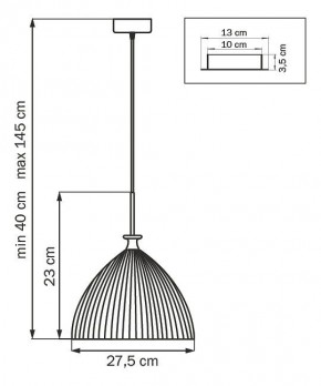 Подвесной светильник Lightstar Agola 810030 в Режи - rezh.mebel24.online | фото 2