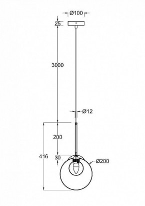 Подвесной светильник Maytoni Basic form MOD521PL-01G3 в Режи - rezh.mebel24.online | фото 5