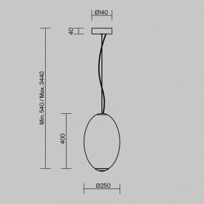 Подвесной светильник Maytoni Bruma MOD397PL-L19CH3K в Режи - rezh.mebel24.online | фото 6
