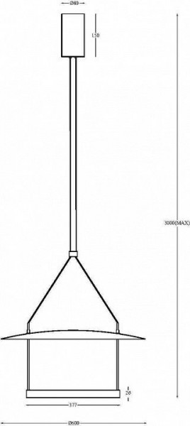 Подвесной светильник Maytoni Halo MOD280PL-L30B3K в Режи - rezh.mebel24.online | фото 4