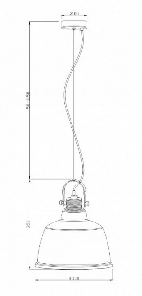 Подвесной светильник Maytoni Irving T163PL-01C в Режи - rezh.mebel24.online | фото 5