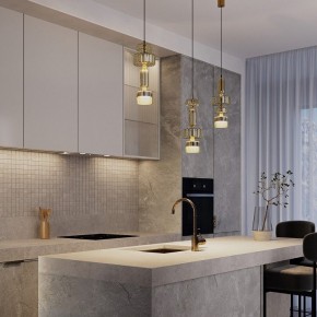 Подвесной светильник Maytoni Level MOD253PL-L18BS3K3 в Режи - rezh.mebel24.online | фото 3