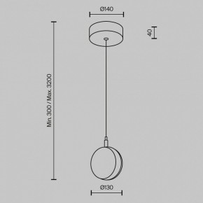 Подвесной светильник Maytoni Mind MOD299PL-L10BC3K в Режи - rezh.mebel24.online | фото 6