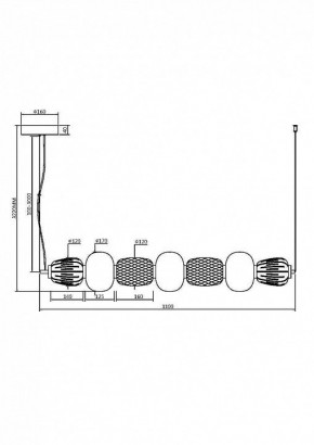 Подвесной светильник Maytoni Pattern MOD267PL-L42CH3K в Режи - rezh.mebel24.online | фото 4