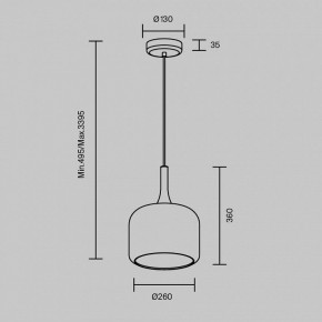 Подвесной светильник Maytoni Spirito MOD286PL-L18W3K в Режи - rezh.mebel24.online | фото 9