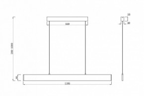 Подвесной светильник Maytoni Step P010PL-L30B4K в Режи - rezh.mebel24.online | фото 4