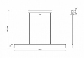 Подвесной светильник Maytoni Step P010PL-L30G4K в Режи - rezh.mebel24.online | фото 4