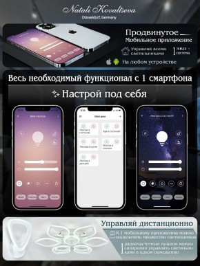 Подвесной светильник Natali Kovaltseva ALEXANDRIA LED LAMPS 81248 в Режи - rezh.mebel24.online | фото 7