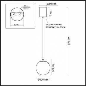 Подвесной светильник Odeon Light Marbella 6685/8L в Режи - rezh.mebel24.online | фото 5