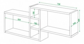 Полка книжная Домино ПК-20 в Режи - rezh.mebel24.online | фото 3