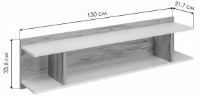 Полка навесная Альба в Режи - rezh.mebel24.online | фото 7