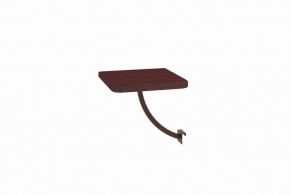 Полка прикроватная квадратная (МилСон) в Режи - rezh.mebel24.online | фото 7