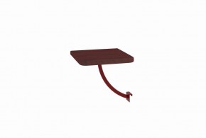 Полка прикроватная квадратная (МилСон) в Режи - rezh.mebel24.online | фото 8