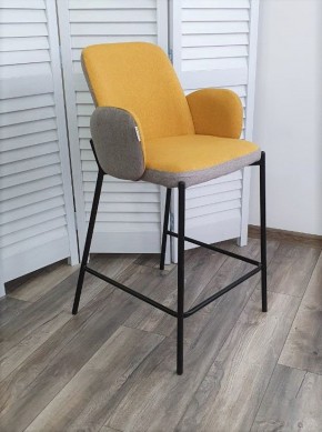Полубарный стул NYX (H=65cm) VF106 желтый / VF120 серый М-City в Режи - rezh.mebel24.online | фото 2
