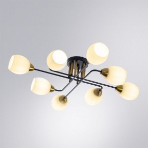 Потолочная люстра Arte Lamp Andrea A8141PL-8BK в Режи - rezh.mebel24.online | фото 2