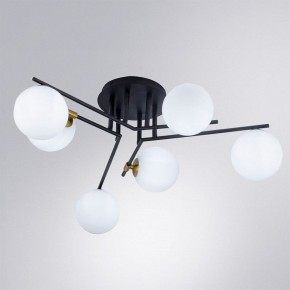 Потолочная люстра Arte Lamp Gemini A2243PL-6BK в Режи - rezh.mebel24.online | фото 2