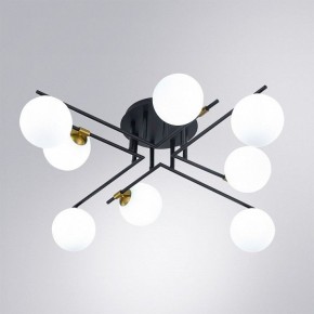 Потолочная люстра Arte Lamp Gemini A2243PL-8BK в Режи - rezh.mebel24.online | фото 2