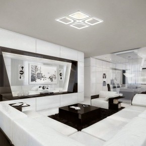 Потолочная люстра Escada Square 10220/4LED 61W в Режи - rezh.mebel24.online | фото 7
