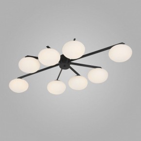 Потолочная люстра Eurosvet Opaline 70220/8 черный в Режи - rezh.mebel24.online | фото