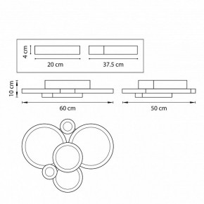 Потолочная люстра Lightstar Breve 749081 в Режи - rezh.mebel24.online | фото 3