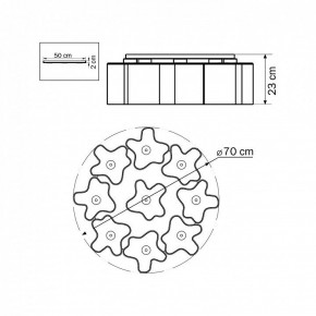Потолочная люстра Lightstar Nubi 802090 в Режи - rezh.mebel24.online | фото 5