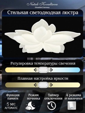 Потолочная люстра Natali Kovaltseva Effect LED LAMPS 81118 в Режи - rezh.mebel24.online | фото 6