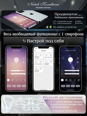 Потолочная люстра Natali Kovaltseva Effect LED LAMPS 81118 в Режи - rezh.mebel24.online | фото 7