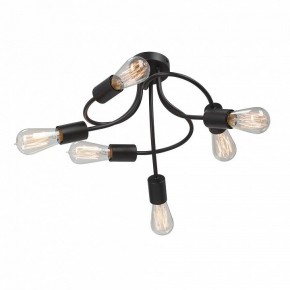 Потолочная люстра Vitaluce V3928 V3928-1/6PL в Режи - rezh.mebel24.online | фото 3