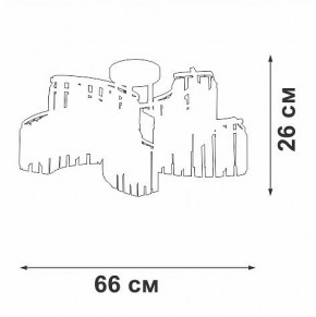 Потолочная люстра Vitaluce V5884 V5884-0/10PL в Режи - rezh.mebel24.online | фото 4