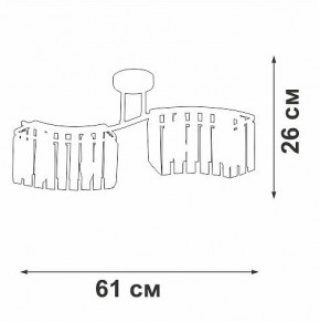 Потолочная люстра Vitaluce V5884 V5884-0/4PL в Режи - rezh.mebel24.online | фото 4