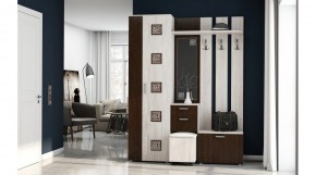 КРИСТИНА Прихожая (Венге/Анкор светлый) УНИ в Режи - rezh.mebel24.online | фото