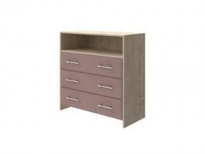 PROxSON Комод Varna (ЛДСП Бунратти+ткань Бунратти/Ultra Горячий шоколад) 90x40 в Режи - rezh.mebel24.online | фото