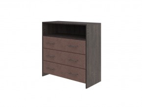 PROxSON Комод Varna (ЛДСП+ткань Дуб Кантербери/Tesla Брауни) 90x40 в Режи - rezh.mebel24.online | фото