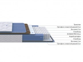 PROxSON Матрас Active Comfort M (Ткань Трикотаж Эко) 120x195 в Режи - rezh.mebel24.online | фото 2