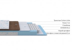 PROxSON Матрас Медвежонок (Cotton Little PROSON) 60x130 в Режи - rezh.mebel24.online | фото 2