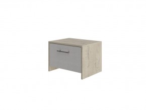 PROxSON Тумба Varna (ЛДСП+ткань Бунратти/Savana Milk (молочный)) 51x40 в Режи - rezh.mebel24.online | фото