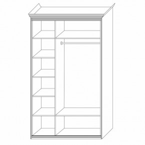 Шкаф 3-х дверный (корпус) Неаполь в Режи - rezh.mebel24.online | фото 3