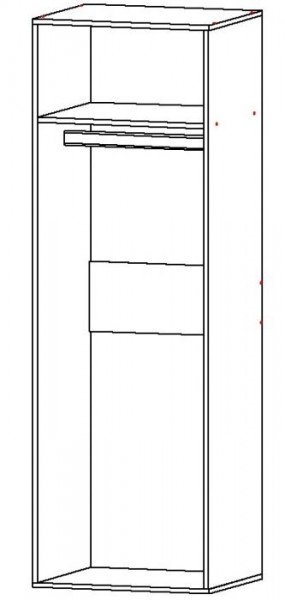 АЙВОРИ-1 Шкаф (ЦРК.АВР.01 шкаф) в Режи - rezh.mebel24.online | фото 2