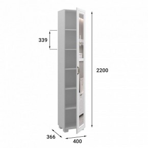 Шкаф для белья Монблан МБ-22К в Режи - rezh.mebel24.online | фото 4