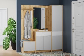Шкаф для одежды НМ 013.12 "Нортон" (Крафт Золотой) в Режи - rezh.mebel24.online | фото 3