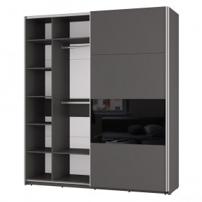 Шкаф-купе Харви ШКК-10 (графит) в Режи - rezh.mebel24.online | фото 2
