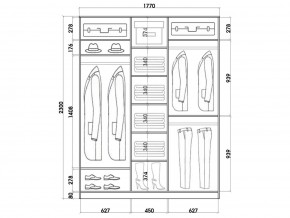 Шкаф-купе ХИТ 23-18-222 (620) в Режи - rezh.mebel24.online | фото 2