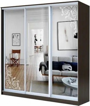 Шкаф-купе ХИТ 23-20-656 ОРНАМЕНТ в Режи - rezh.mebel24.online | фото